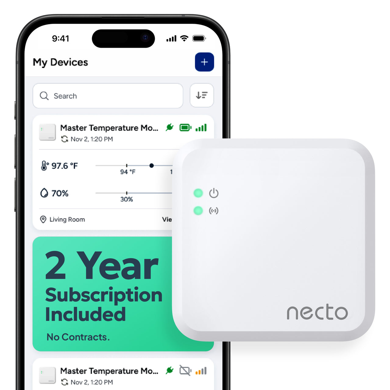 Necto Temperature Monitor