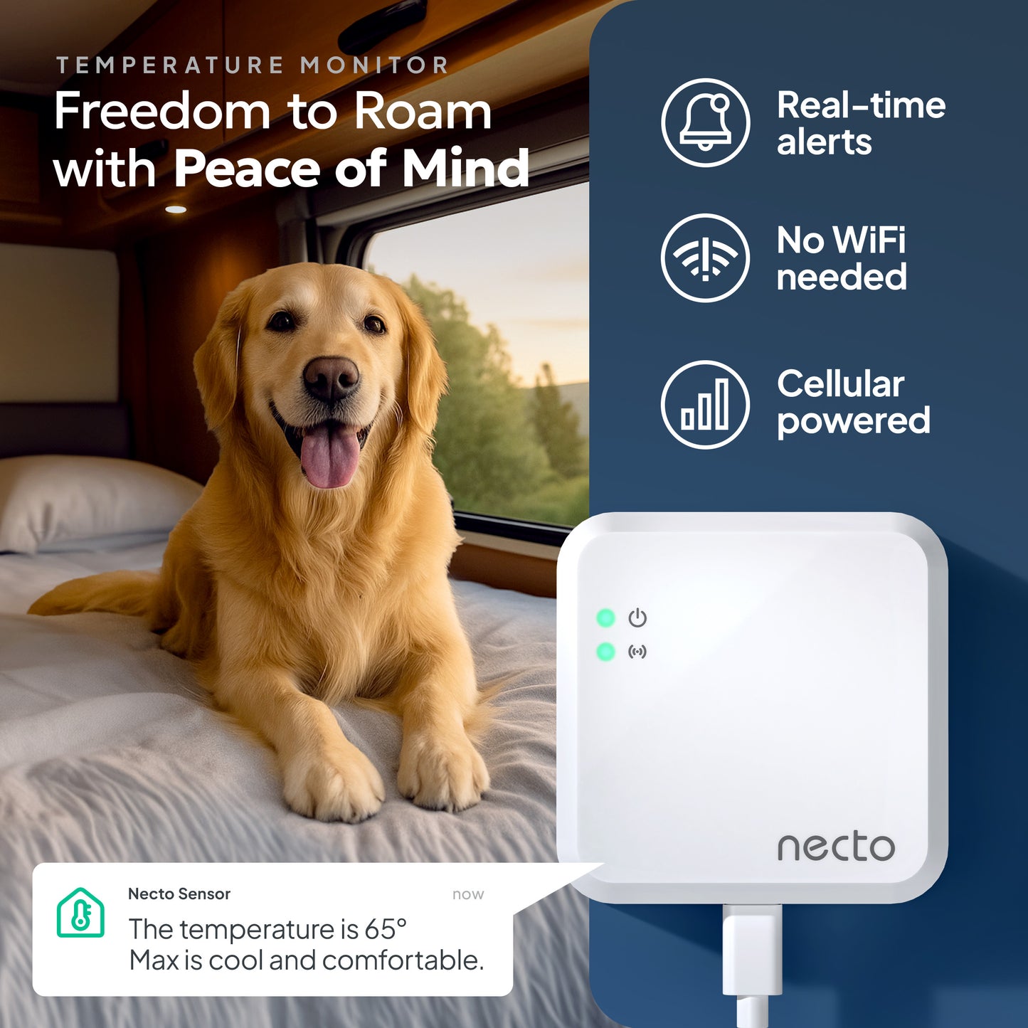 Necto RV Pet Temperature Monitor