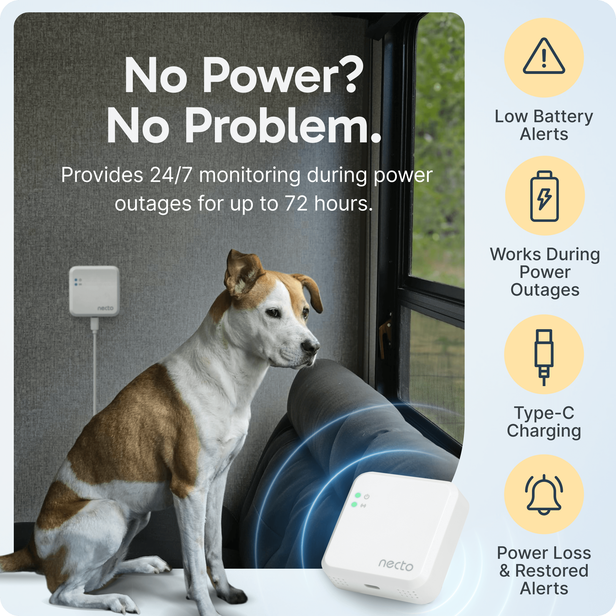 Necto RV Pet Temperature Monitor